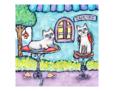 Siamese Cafe Cats